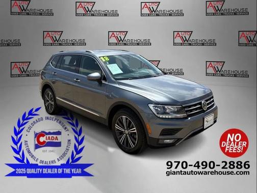 Gray 2018 Volkswagen Tiguan 2.0T SEL
