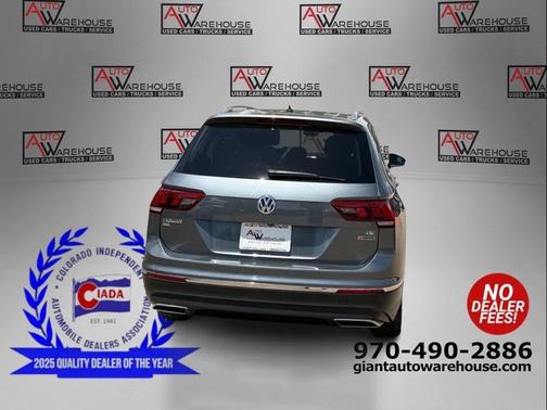 Gray 2018 Volkswagen Tiguan 2.0T SEL