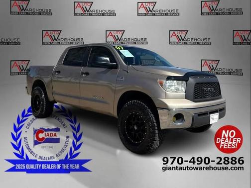 Desert Sand Mica 2007 Toyota Tundra SR5 CrewMax