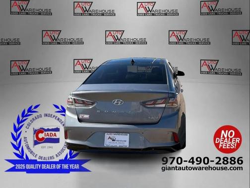 Nocturne Black 2018 Hyundai SONATA Hybrid Limited