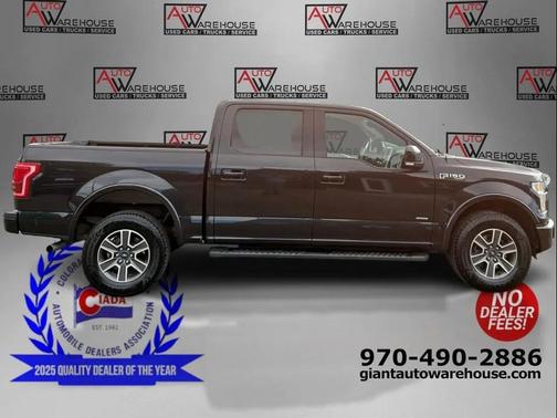 Tuxedo Black Metallic 2015 Ford F-150 Lariat