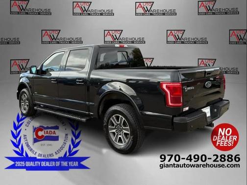 Tuxedo Black Metallic 2015 Ford F-150 Lariat