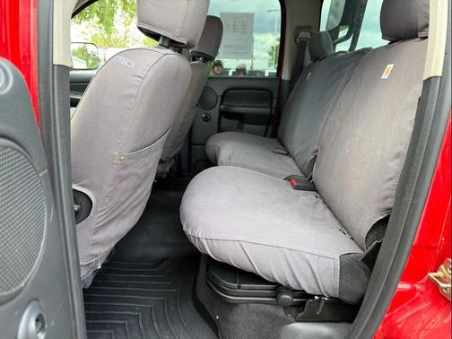 Red 2005 Dodge Ram 2500 SLT Quad Cab