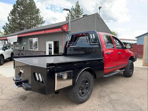 Red 2005 Dodge Ram 2500 SLT Quad Cab