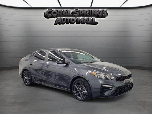 Gravity Gray 2021 Kia Forte GT-Line