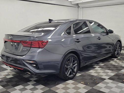 Gravity Gray 2021 Kia Forte GT-Line