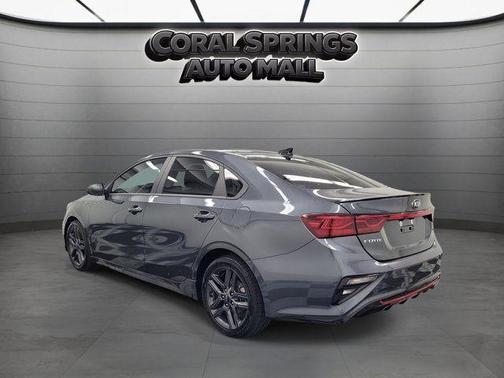 Gravity Gray 2021 Kia Forte GT-Line