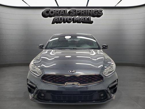 Gravity Gray 2021 Kia Forte GT-Line