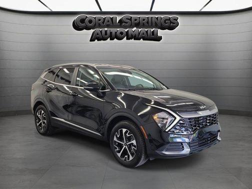 Fusion Black 2023 Kia Sportage Hybrid EX