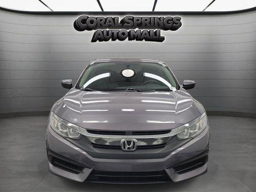 Gray 2018 Honda Civic LX