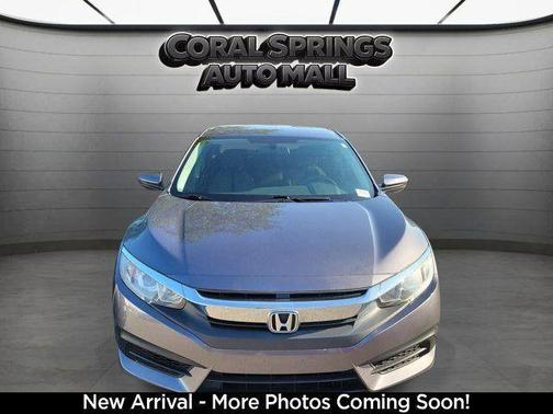 Gray 2018 Honda Civic LX