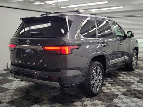 Magnetic Gray Metallic 2025 Toyota Sequoia Capstone