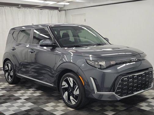 Gravity Gray 2024 Kia Soul GT-Line
