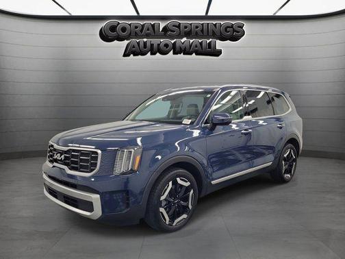 Midnight Lake Blue 2024 Kia Telluride S