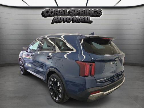 Midnight Lake Blue 2024 Kia Sorento SX