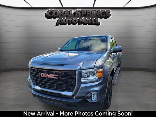 Satin Steel Metallic 2022 GMC Canyon Elevation