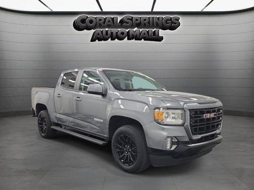 Satin Steel Metallic 2022 GMC Canyon Elevation