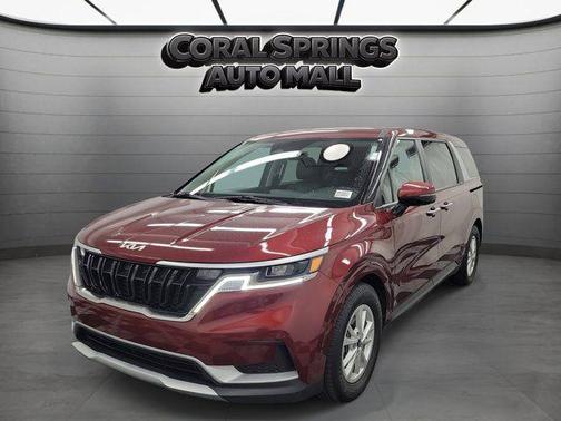 Flare Red 2024 Kia Carnival LX