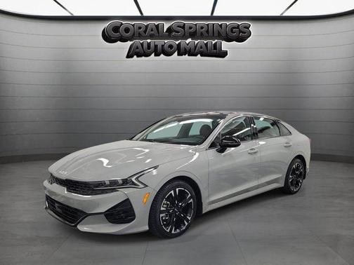 Wolf Gray 2024 Kia K5 GT-Line