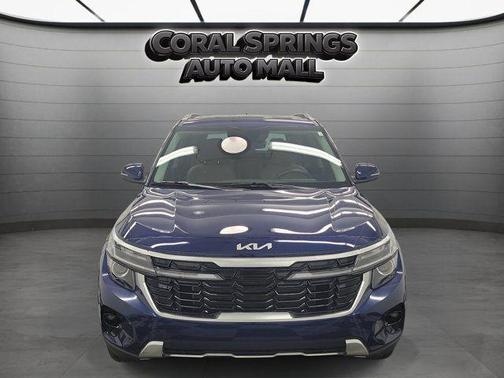Dark Ocean Blue 2025 Kia Seltos EX