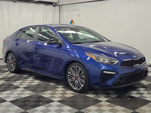 Deep Sea Blue 2021 Kia Forte GT