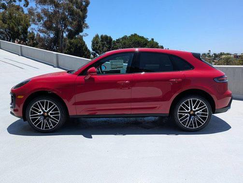 Carmine Red 2025 Porsche Macan Macan