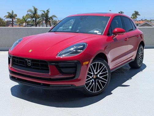 Carmine Red 2025 Porsche Macan Macan
