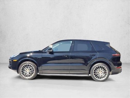 Black 2022 Porsche Cayenne Platinum Edition