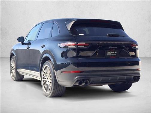 Black 2022 Porsche Cayenne Platinum Edition