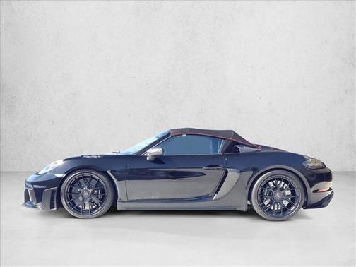 Black 2025 Porsche 718 Spyder RS