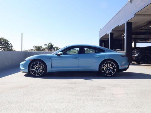Frozen Blue Metallic 2026 Porsche Taycan RWD