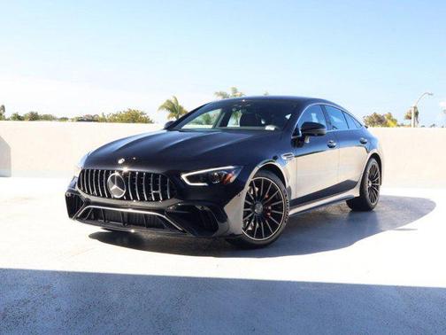 Obsidian Black Metallic 2023 Mercedes-Benz AMG GT 63 4-Door