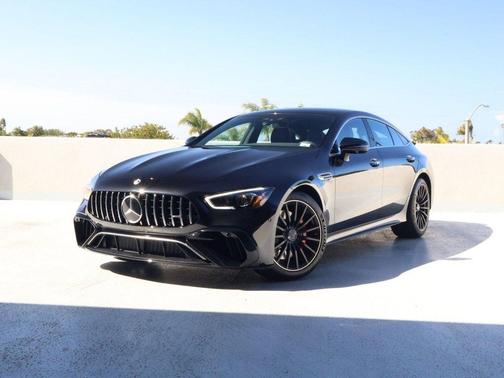 Obsidian Black Metallic 2023 Mercedes-Benz AMG GT 63 4-Door