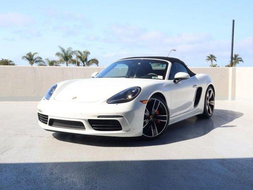 White 2025 Porsche 718 Boxster S