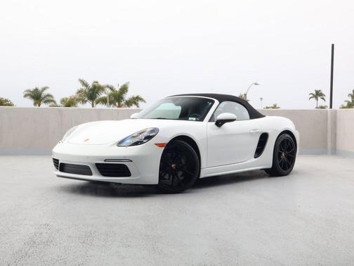 White 2022 Porsche 718 Boxster Roadster