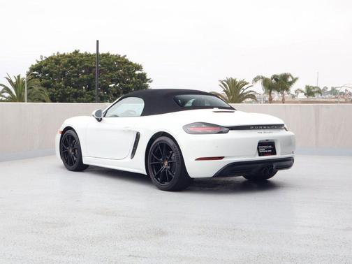 White 2022 Porsche 718 Boxster Roadster