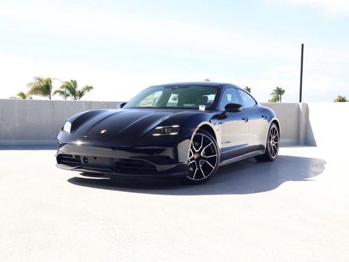 Black 2026 Porsche Taycan 4 Black Edition