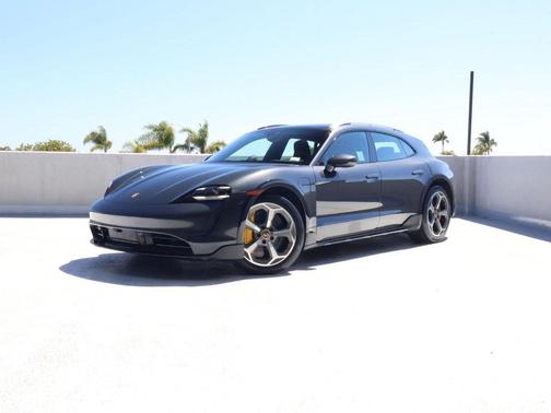 Volcano Grey Metallic 2023 Porsche Taycan Turbo S