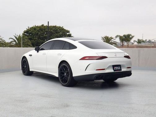 Polar White 2024 Mercedes-Benz AMG GT 53 4-Door