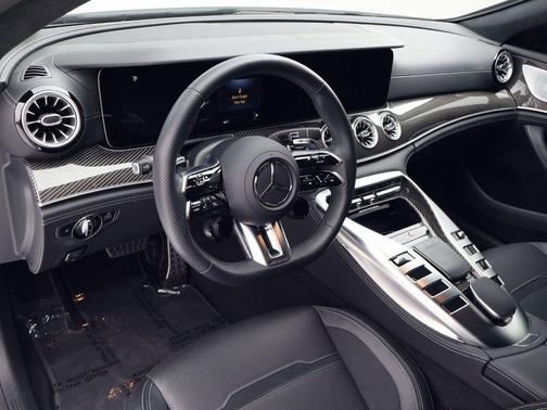 Polar White 2024 Mercedes-Benz AMG GT 53 4-Door