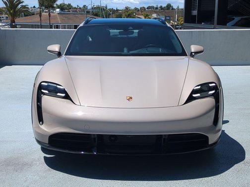 Coffee Beige Metallic 2024 Porsche Taycan Turbo