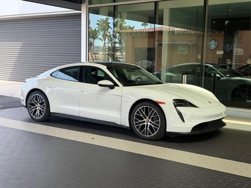 White 2024 Porsche Taycan RWD