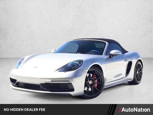 GT Silver Metallic 2023 Porsche 718 Boxster GTS 4.0