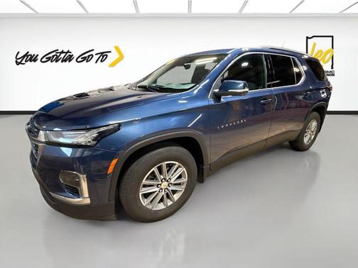Northsky Blue Metallic 2023 Chevrolet Traverse LT Cloth