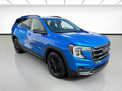 Rip Tide Blue 2024 GMC Terrain AT4