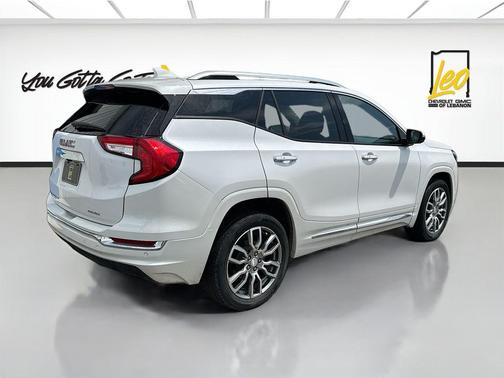 White Frost Tri-Coat 2024 GMC Terrain Denali