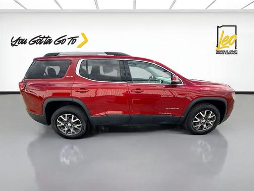 Volcanic Red 2023 GMC Acadia SLE