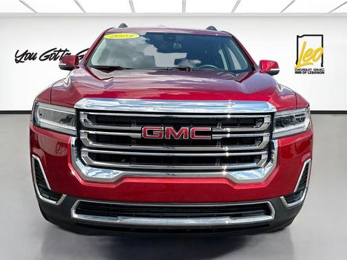 Volcanic Red 2023 GMC Acadia SLE