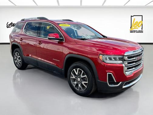 Volcanic Red 2023 GMC Acadia SLE
