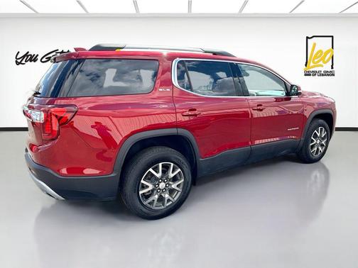 Volcanic Red 2023 GMC Acadia SLE